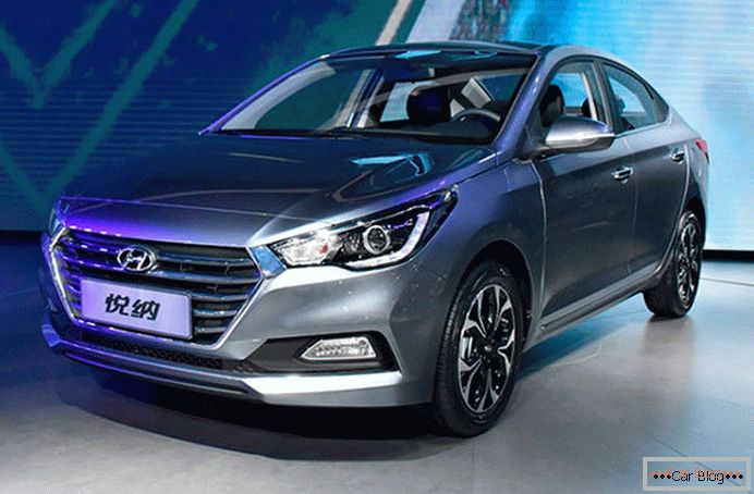 Version chinoise de Hyundai Solaris