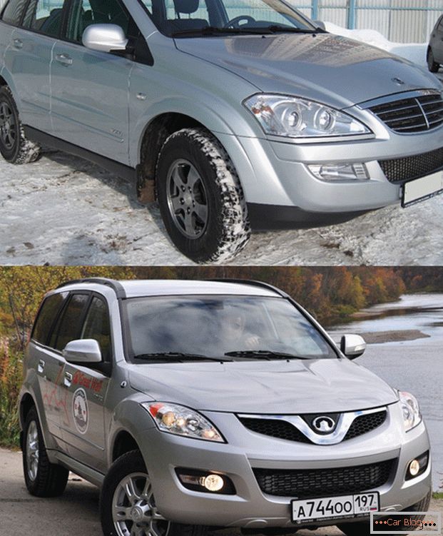 Автомобили Vol stationnaire H5 и SsangYong Kyron - современные внедорожники от азиатских производителей