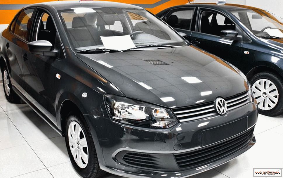 L'apparition de la voiture Volkswagen Polo
