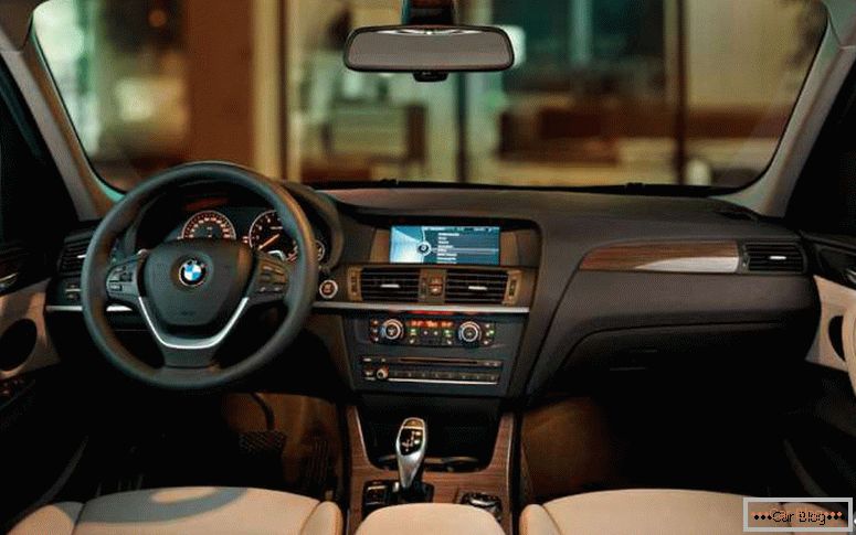 BMW X3 restyling intérieur 2014