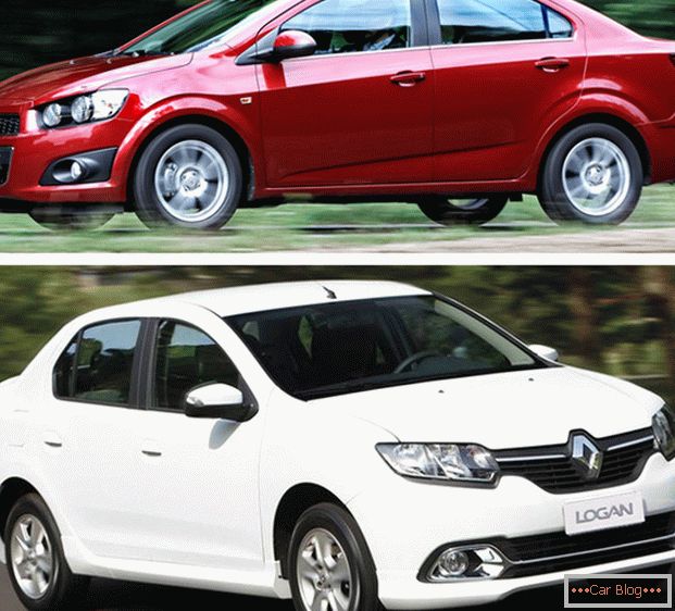 Chevrolet Aveo et Renault Logan - ce sont les voitures qui peuvent obliger l'acheteur à faire face à un choix difficile