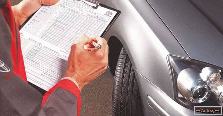 quels sont les documents nécessaires pour l'inspection du véhicule 2016