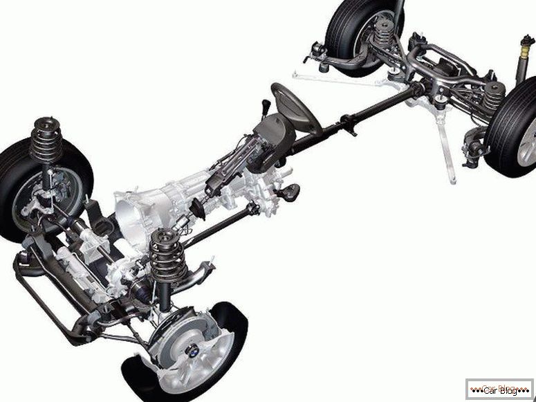 BMW X3 suspension complète