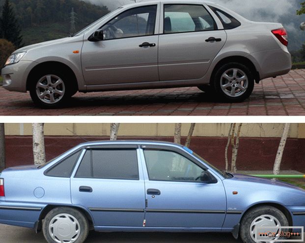 Subvention LADA et Daewoo Nexia - бюджетные автомобили, пользующиеся популярностью на российском рынке