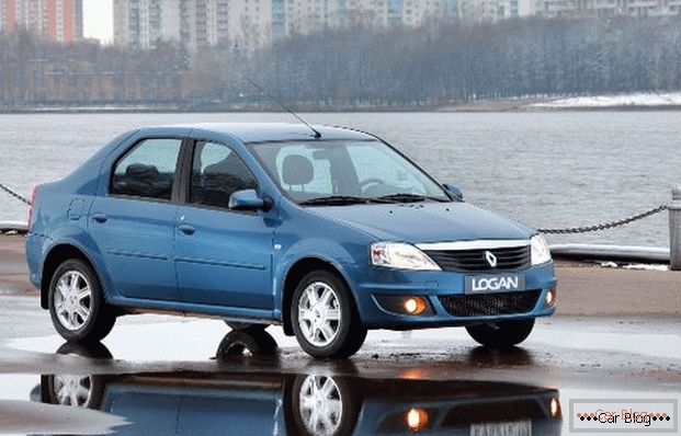 Populaire en Russie Renault Logan