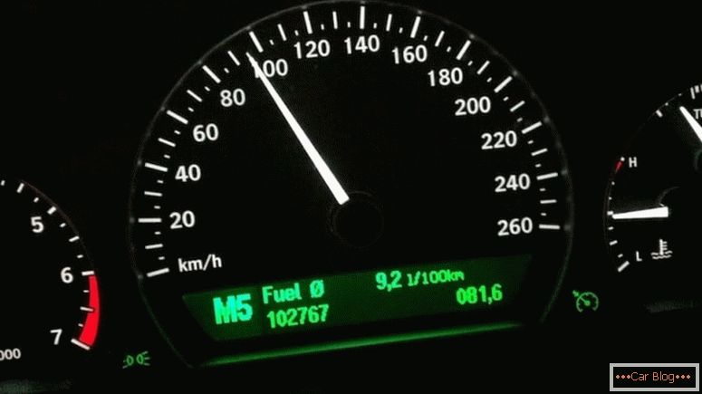 Consommation d'essence aux 100 km - principal indicateur de l'efficacité de la voiture