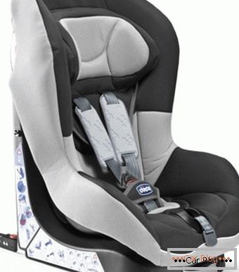 Siège bébé dans la voiture avec système de fixation isofix