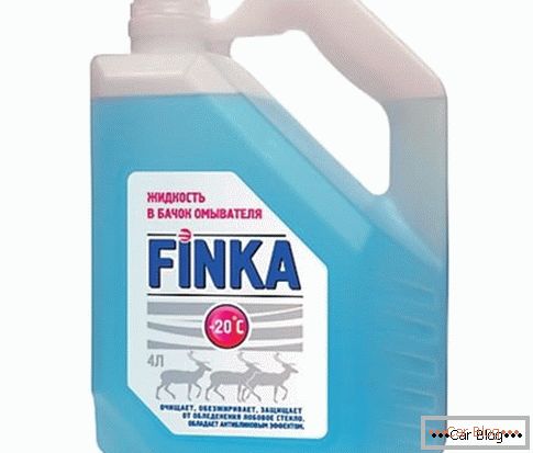 Liquide d’hiver pour lave-glace Finka