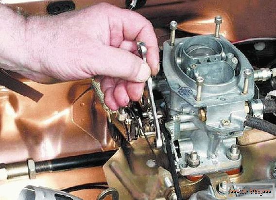 Réglage du carburateur VAZ 2108