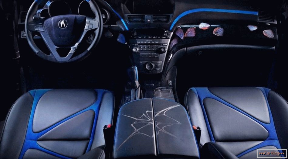Studio d'art chinois Vilner представила кроссовер Acura MDX в необычном дизайне