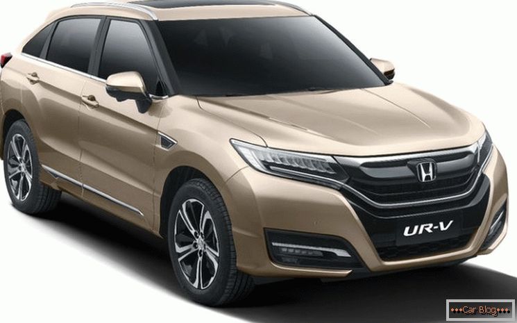 Les partenaires chinois de Honda ont publié un clone crossover Honda Anchir - Honda UR-V