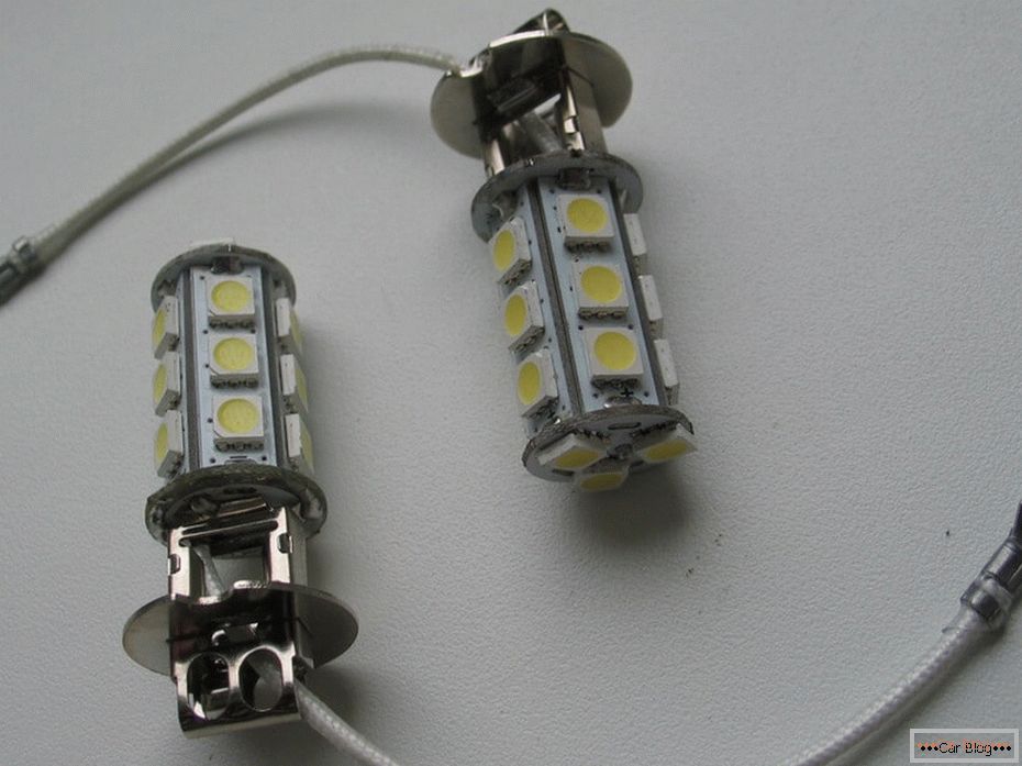 Lampes à LED en DRL