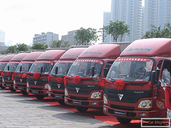 Les camions chinois sont aujourd'hui très demandés sur le marché mondial de l'automobile