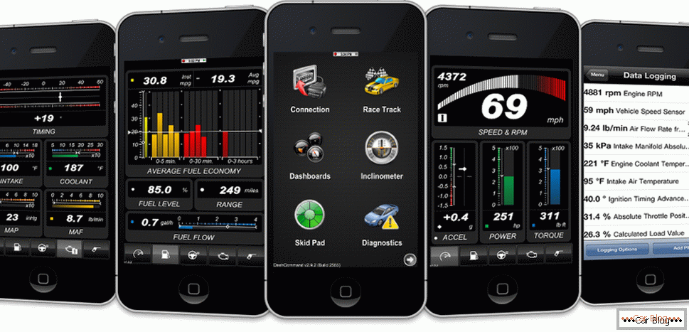 applications pour Android obd2