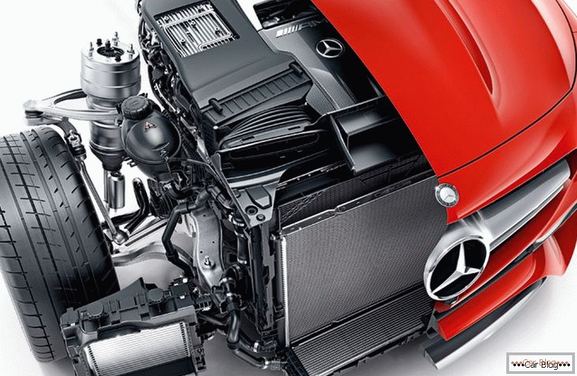 Mercedes AMG E 63 S moteur