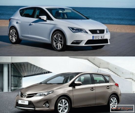 Comparaison Toyota Auris et Seat Leon