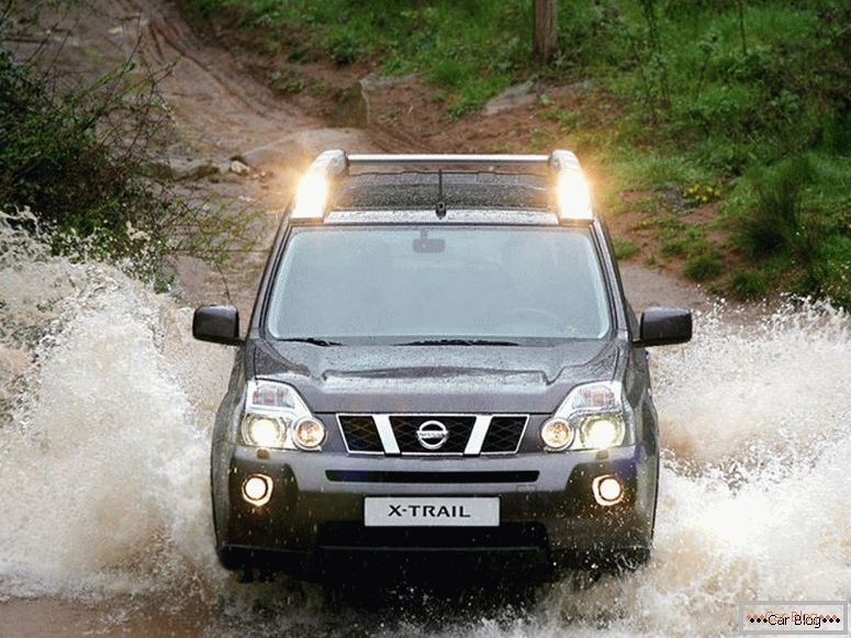 Nissan X-trail hors route