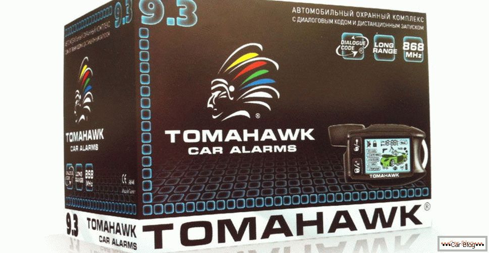 Alarme de voiture Tomahawk 9.3
