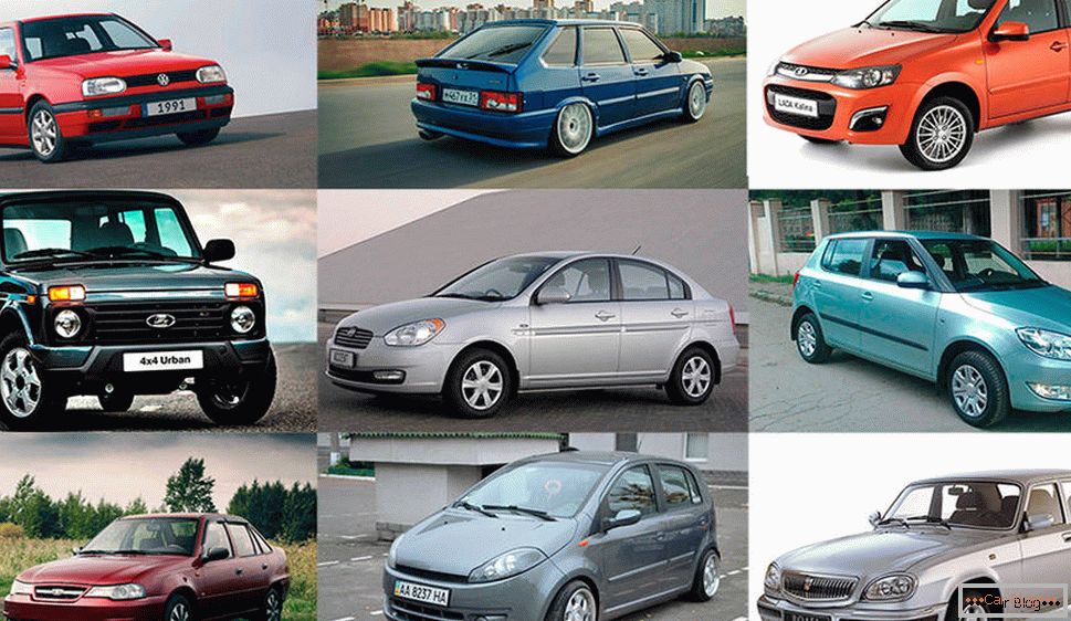 Meilleures voitures jusqu'à 150 000 roubles