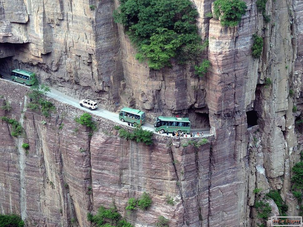 Tunnel de Guoliang en Chine