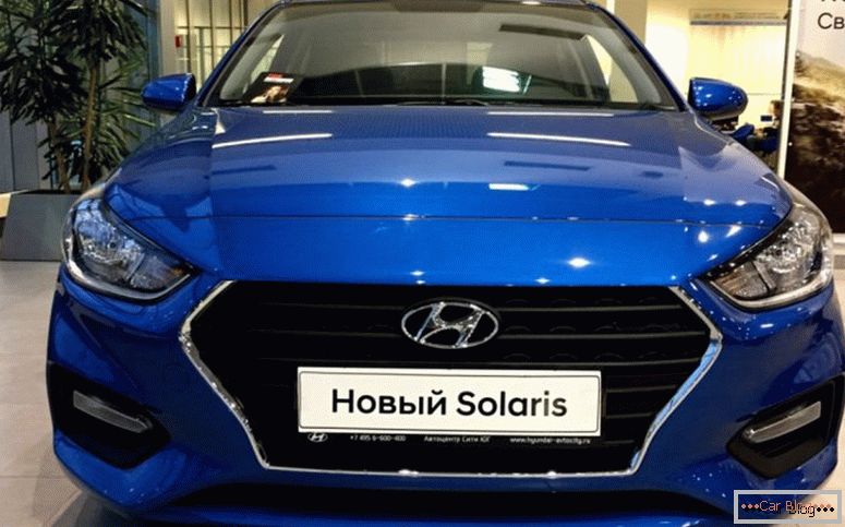 Prix ​​et configuration Hyundai Solaris