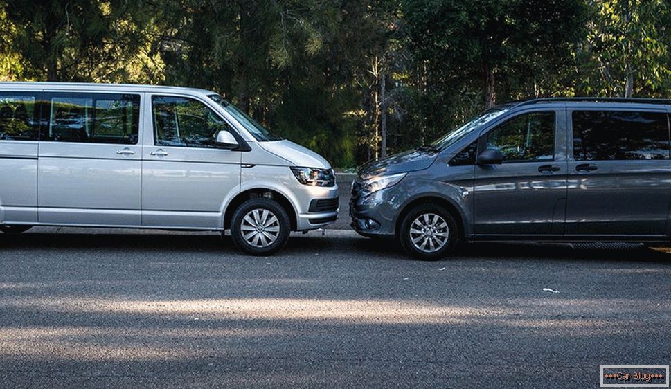 Quel monospace choisir: Mercedes-Benz Vito ou Volkswagen Transporter T5