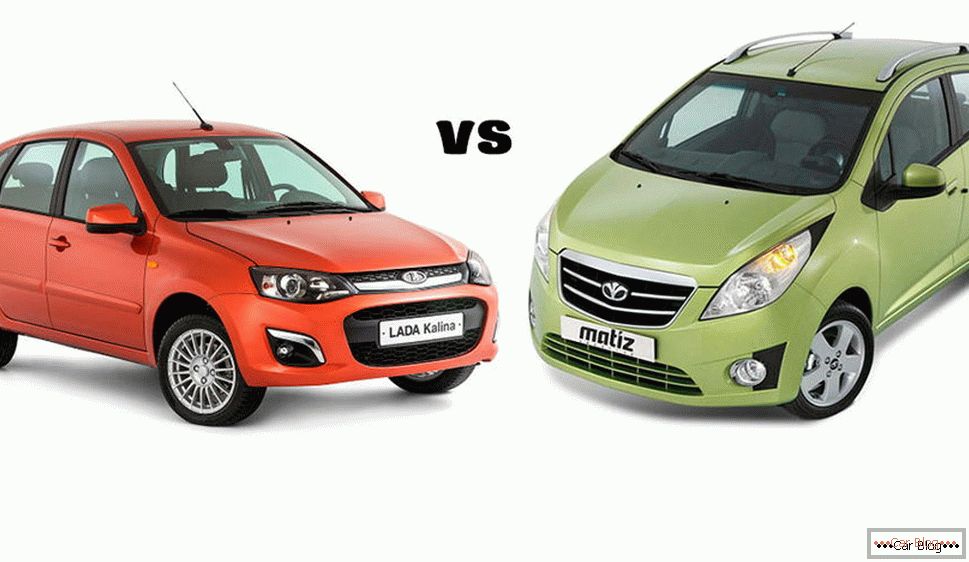 Quelle voiture choisir: Daewoo Matiz ou Lada Kalina