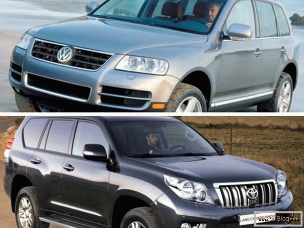 Comparaison des Volkswagen Touareg et Toyota Land Cruiser Prado
