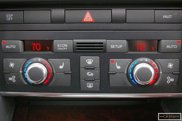 Audi A6 contrôle du climat