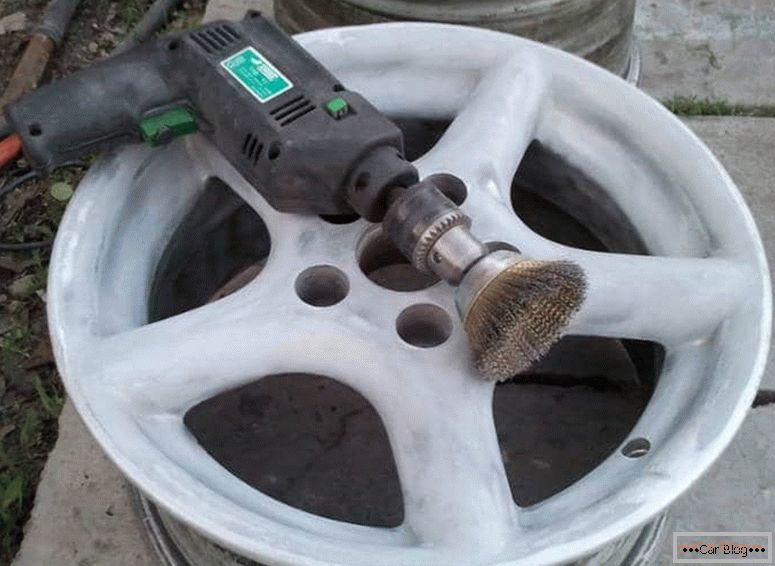 comment faire la restauration des roues d'alliage de revêtement faites-le vous-même
