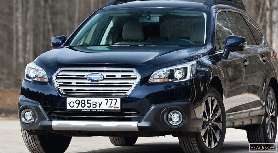 Японцы в апреле привезут в Россию новый Subaru Outback universel 2016