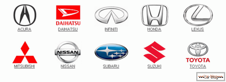 liste des marques de voitures japonaises